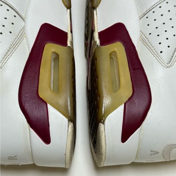 Air Jordan Nike Men’s 2015 Retro 6 Maroon Sneakers Sz 10 - Picture 12 of 16